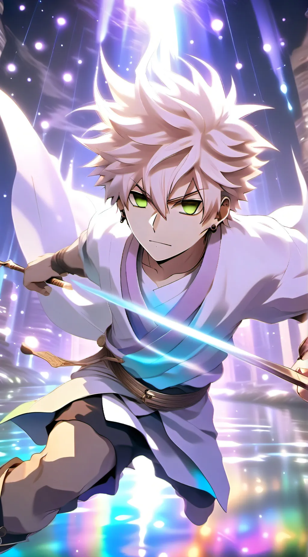 ai character: MHA sleepover background