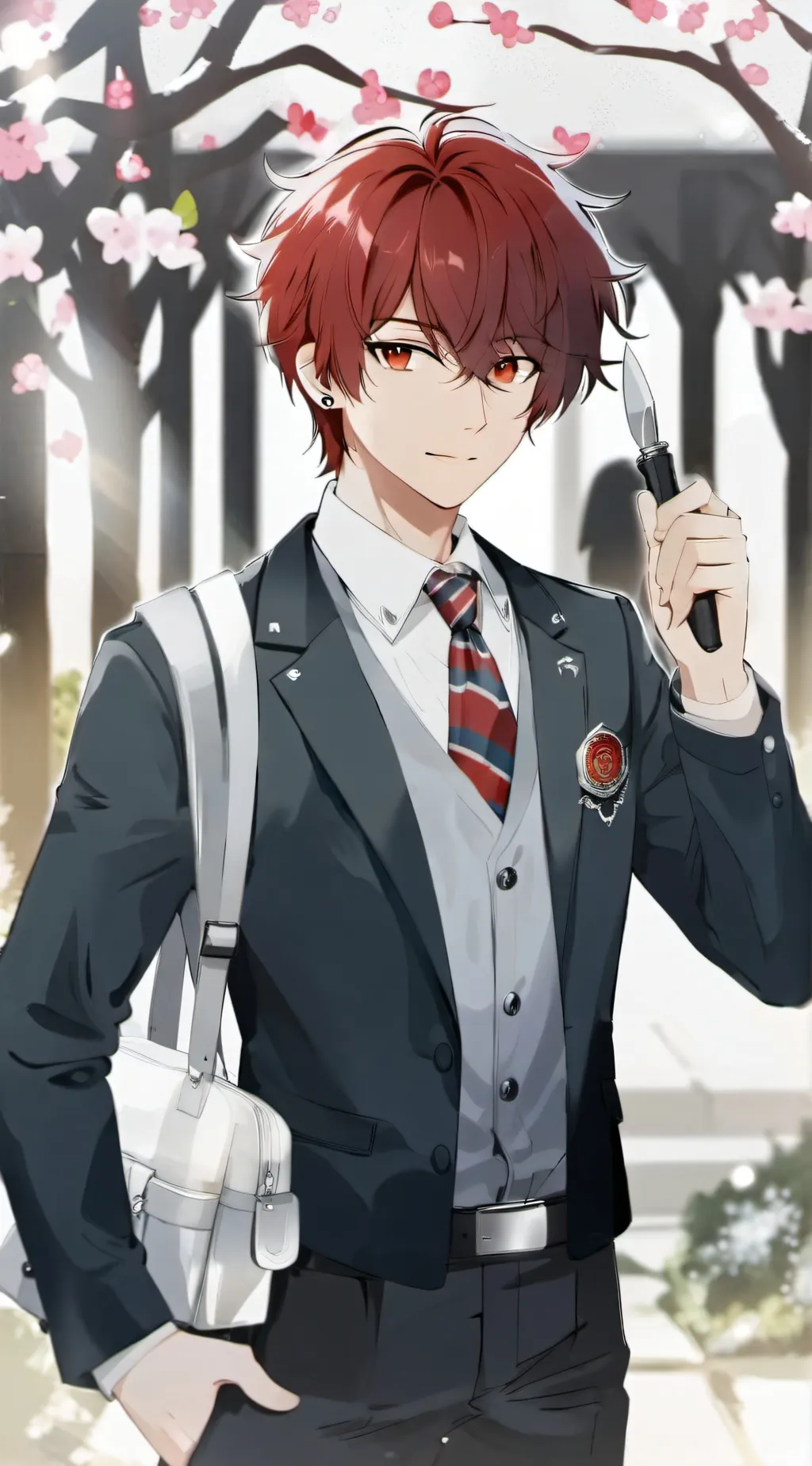 ai character: zen background