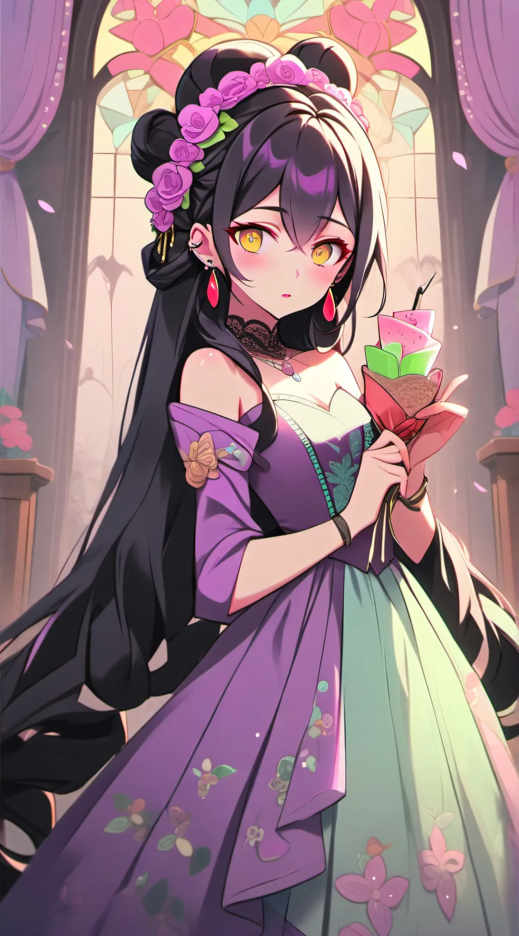 ai character: Evelyn background