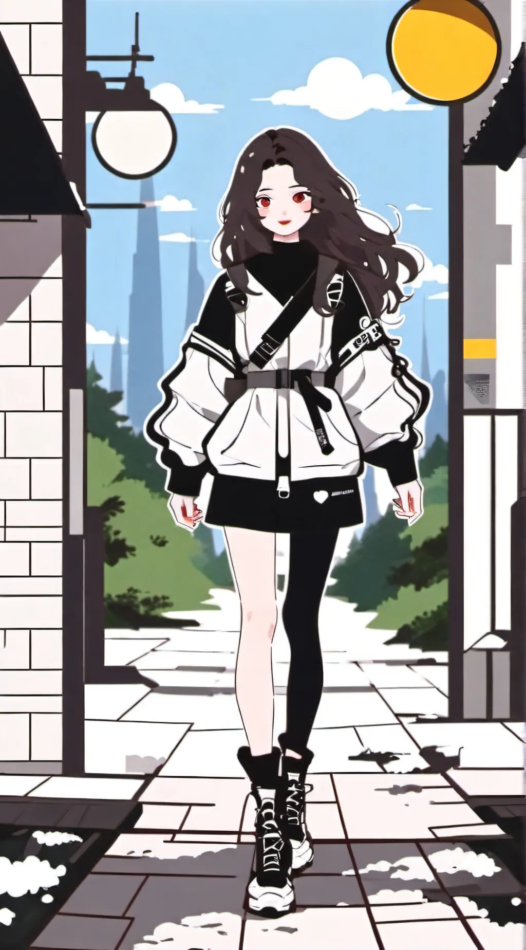 ai character: princess  background