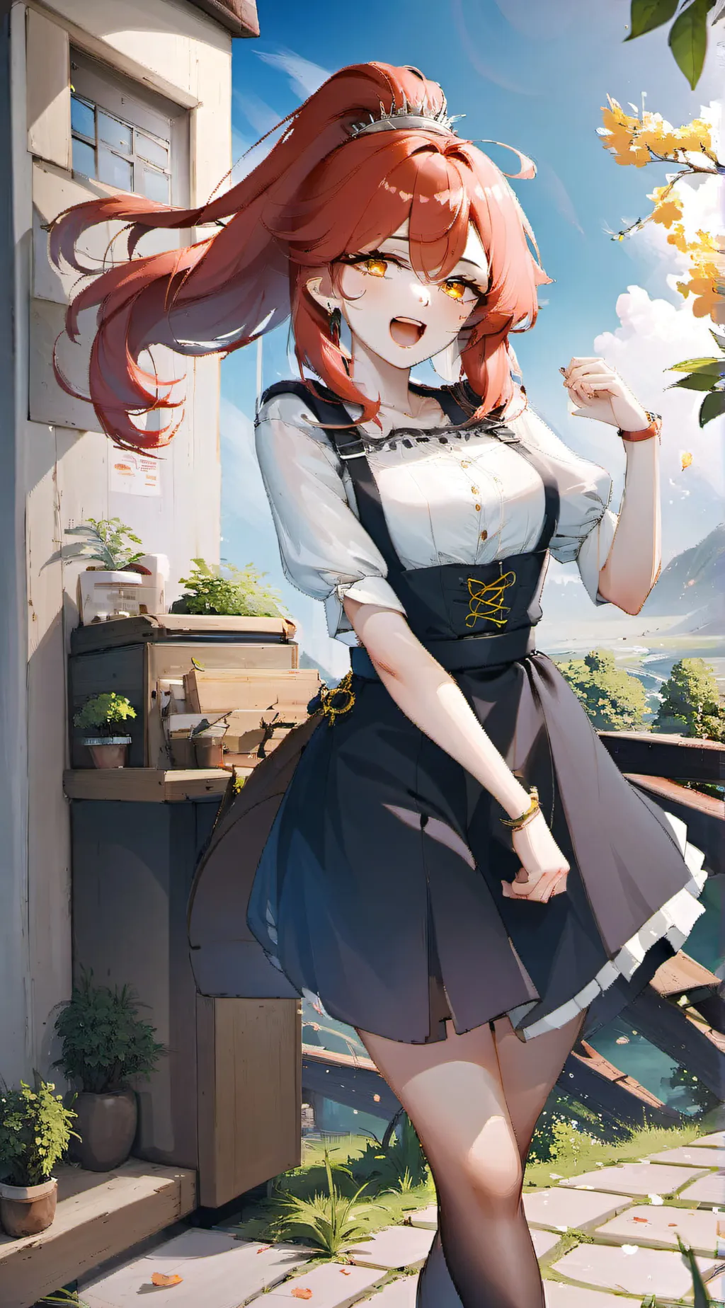 ai character: Nya background