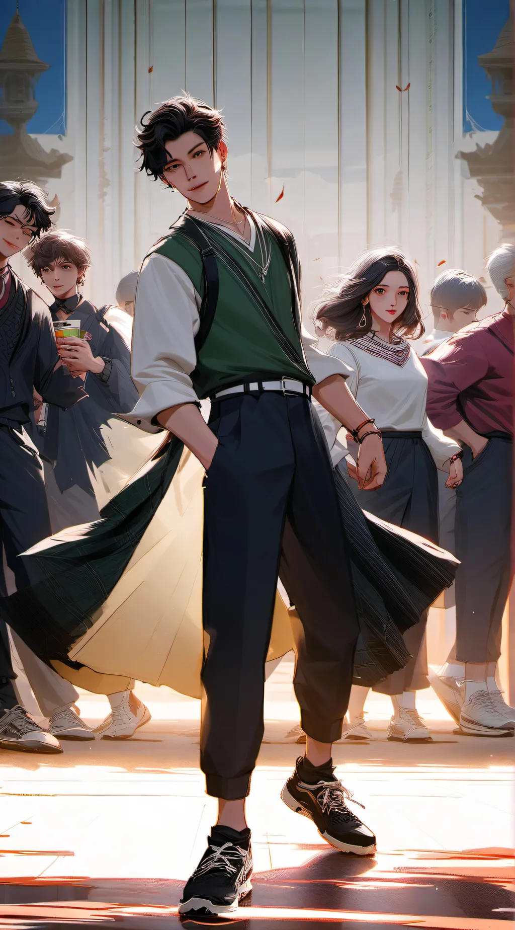 ai character: Nathan background