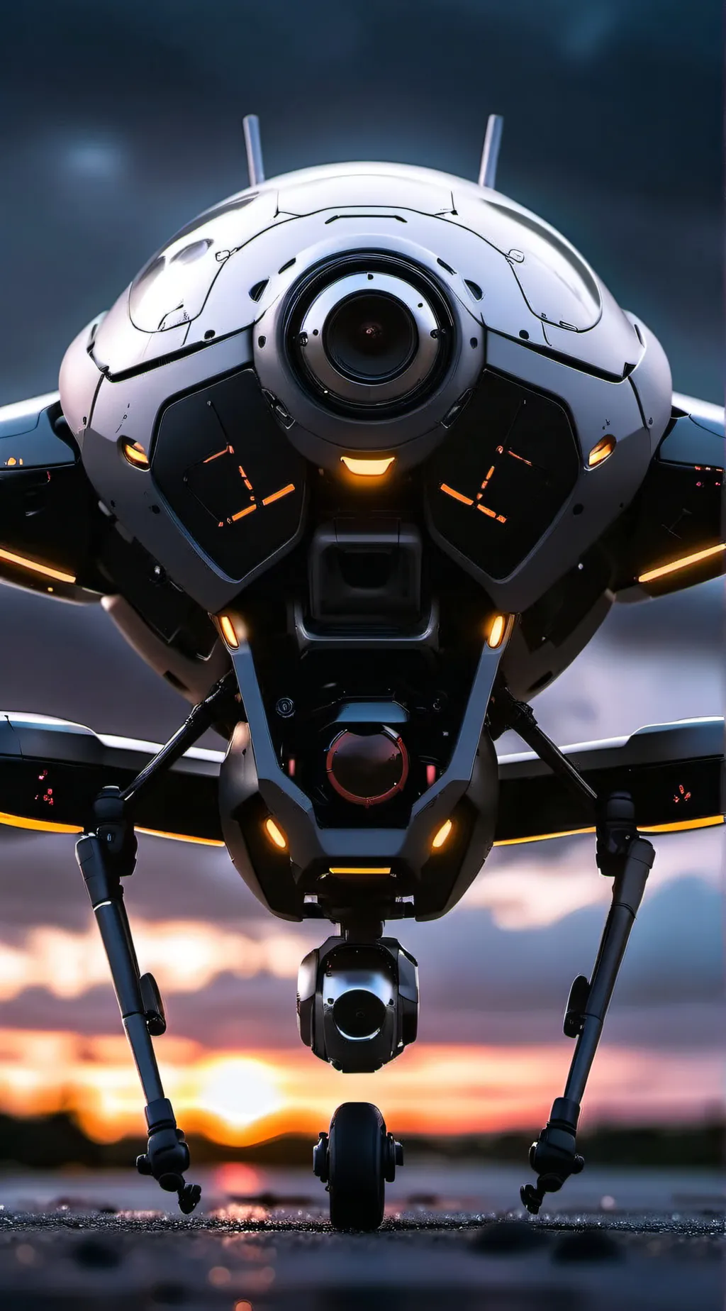 ai character: murder drones background