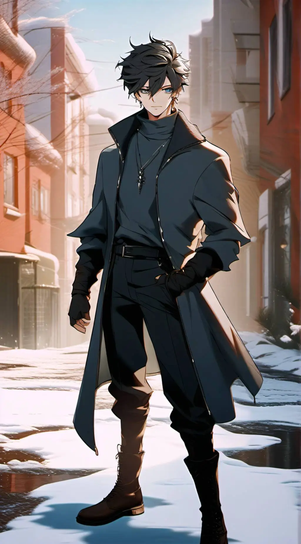 ai character: Lukas background