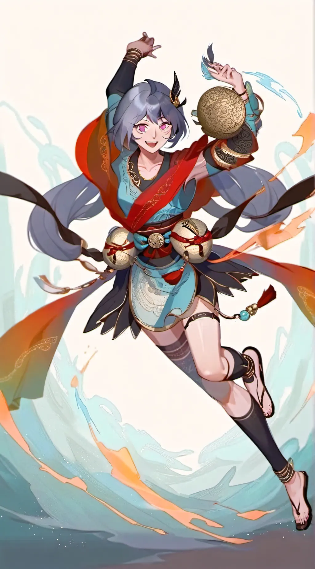 ai character: Nejire hado background