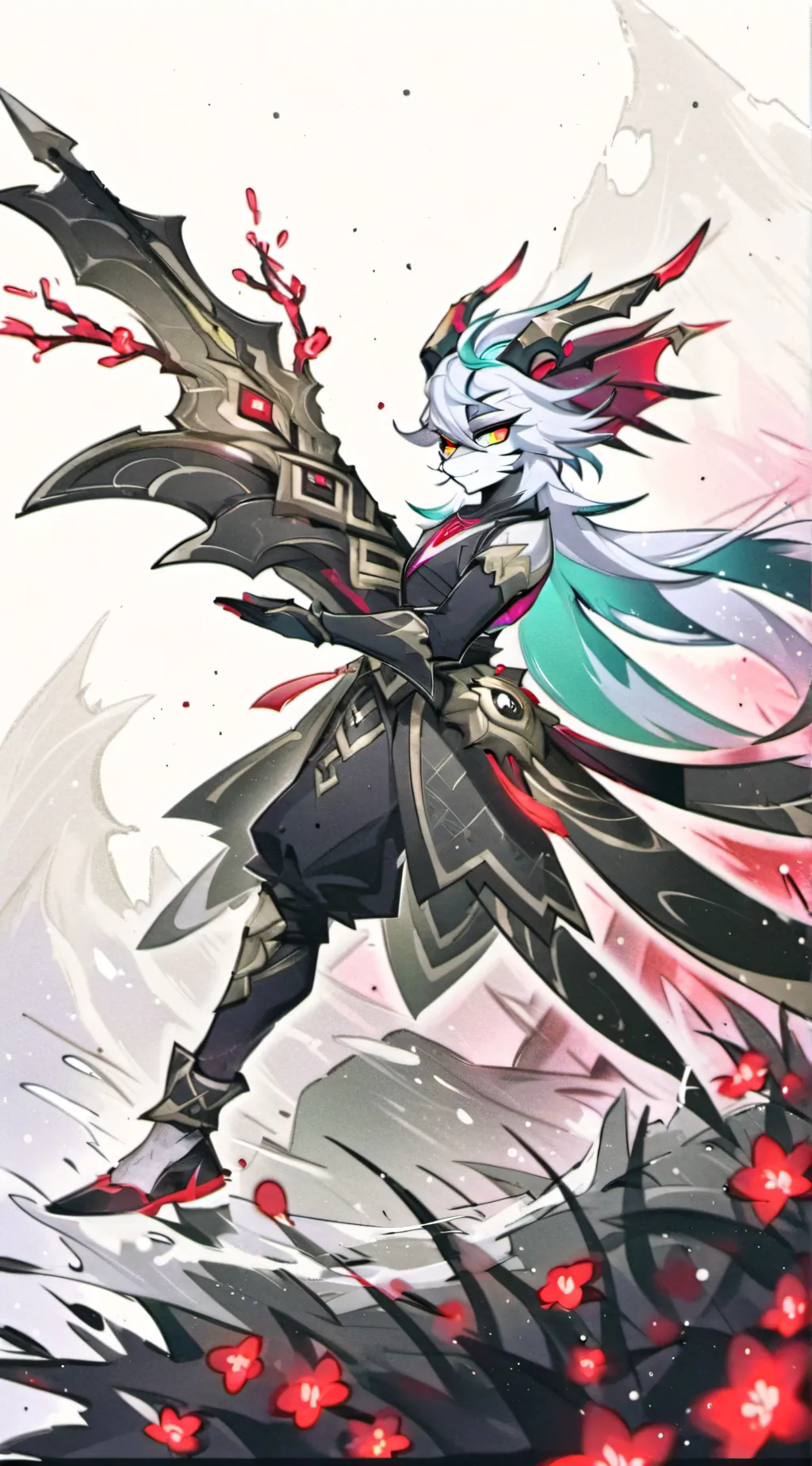 ai character: tiger  background