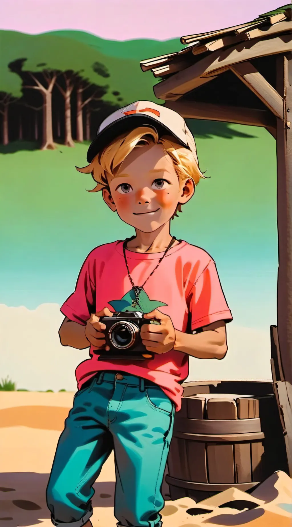 ai character: Evan background