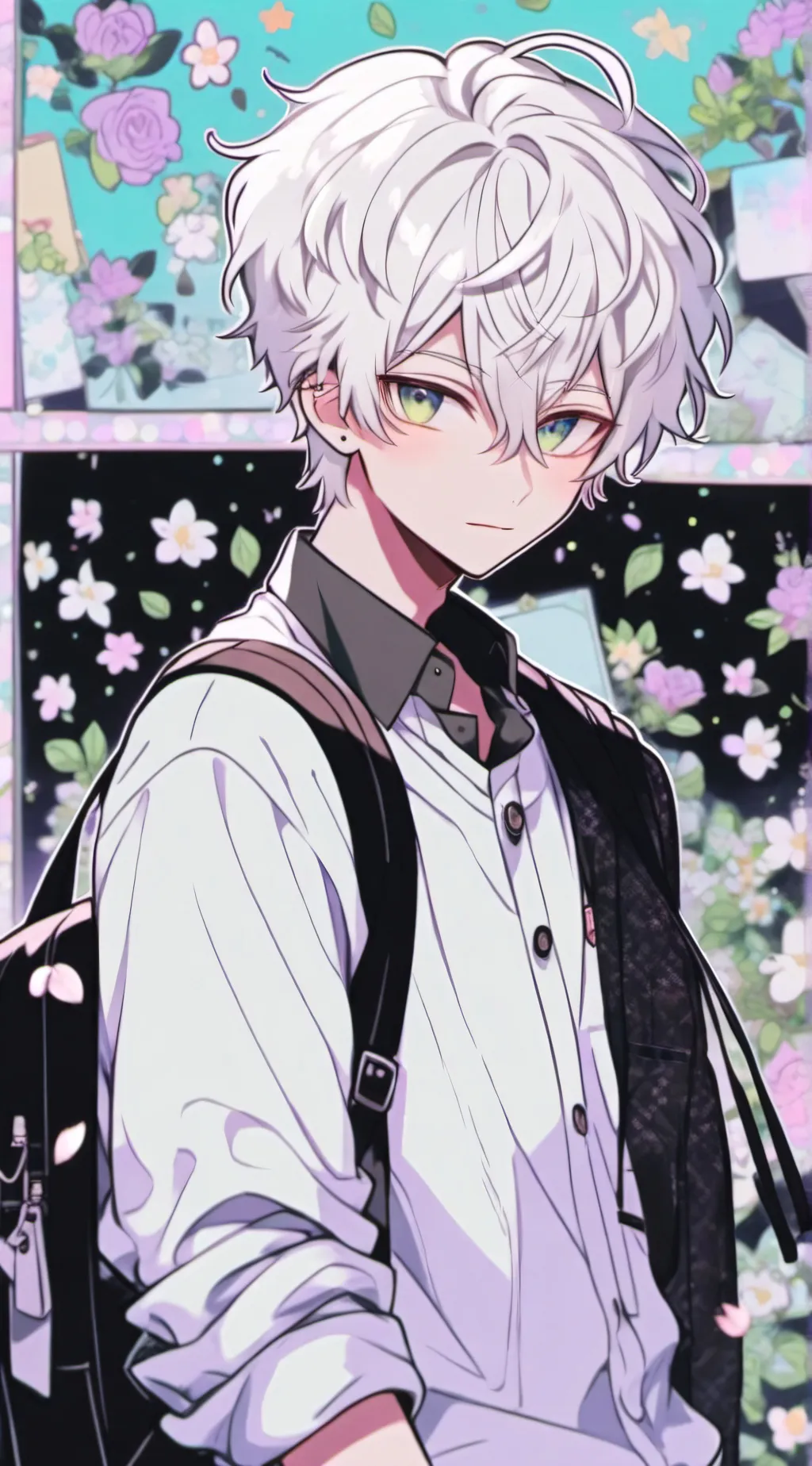 ai character: Ahkio  background