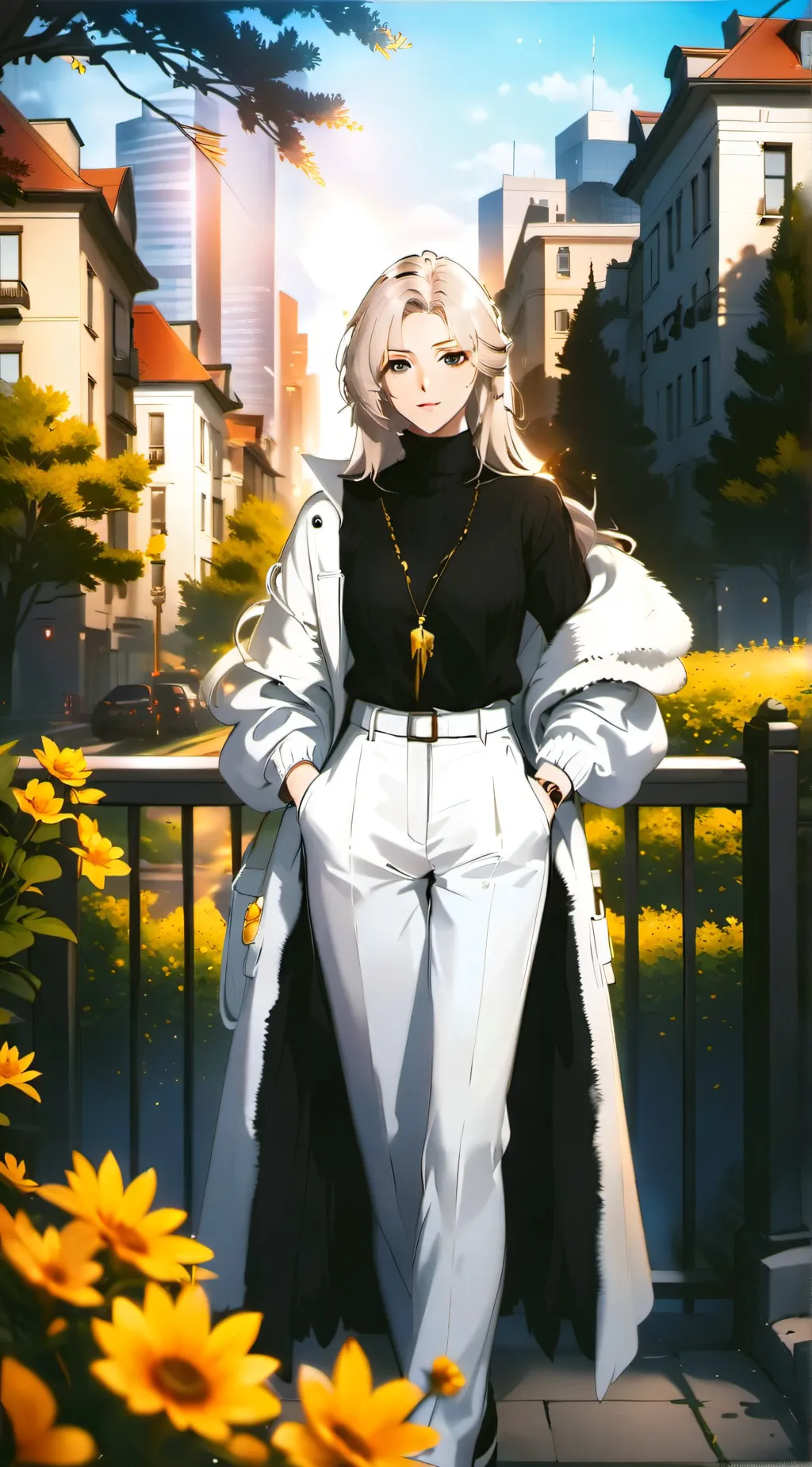 ai character: Alya  background