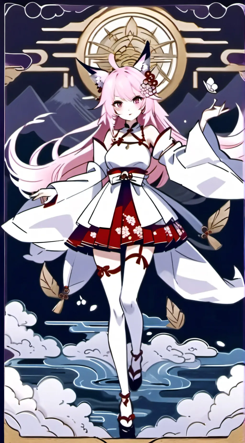ai character: Yae Miko background