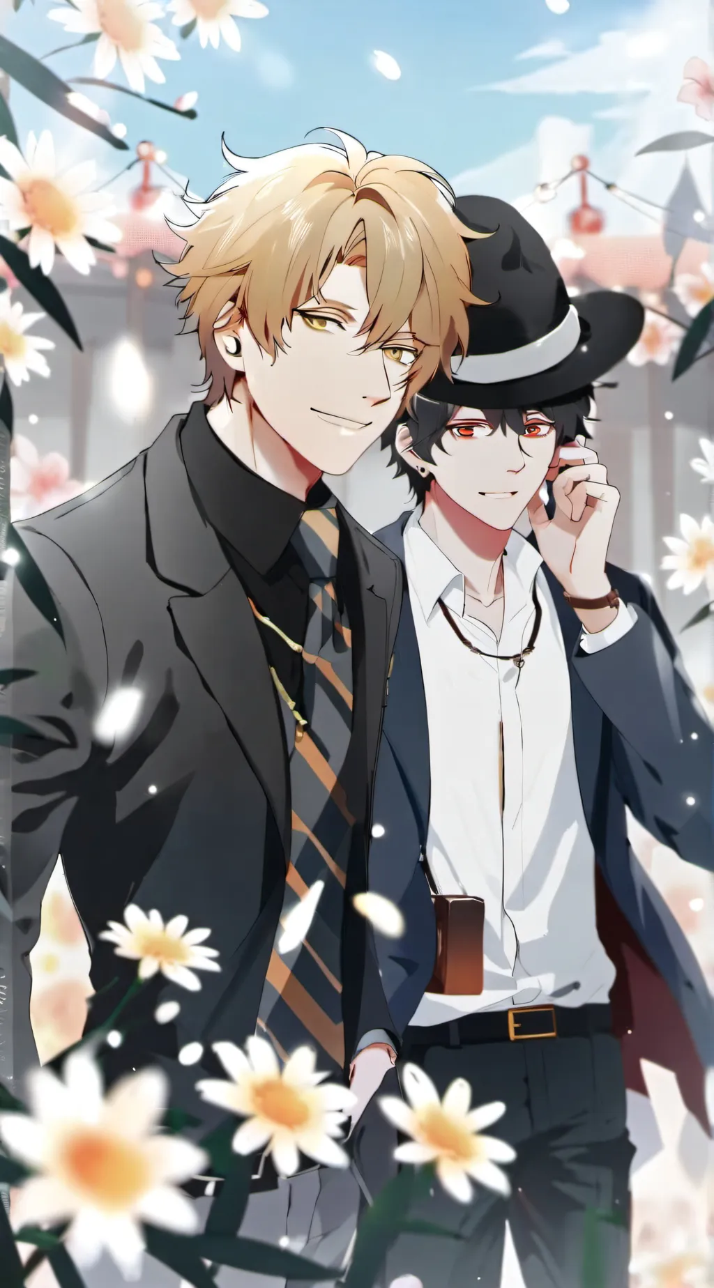 ai character: Aizawa and Mic background