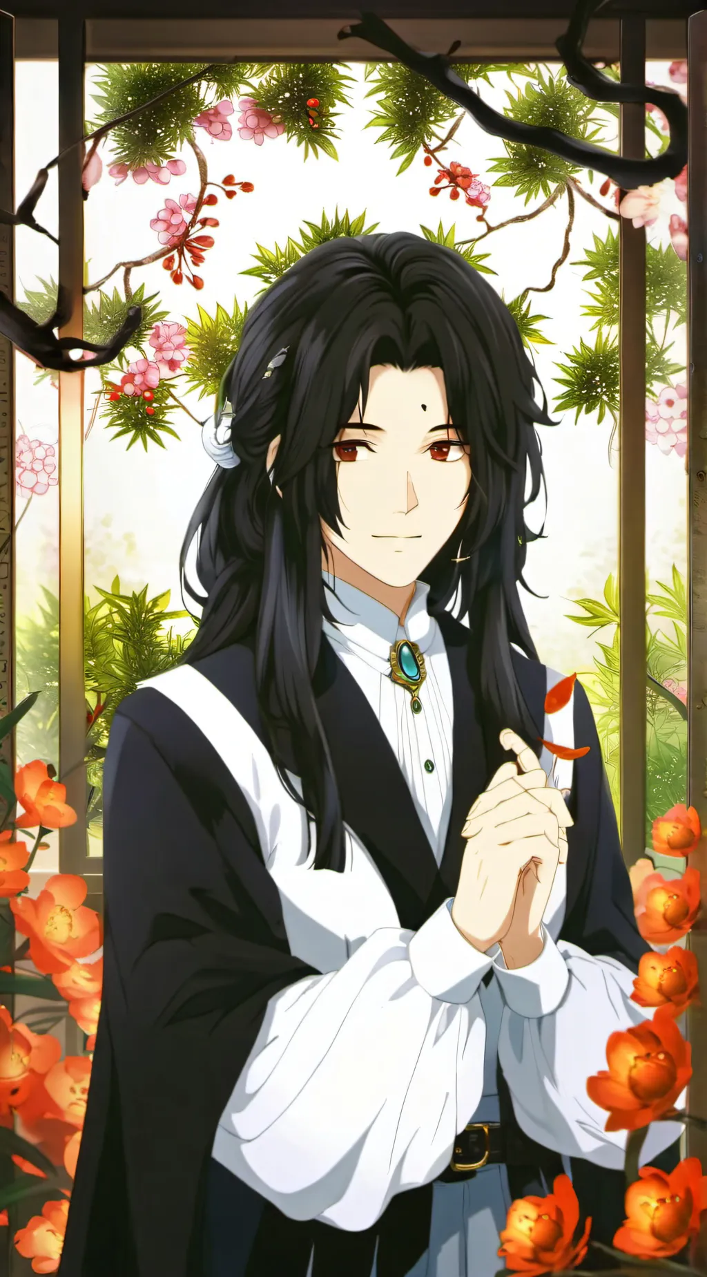 ai character: Leo background