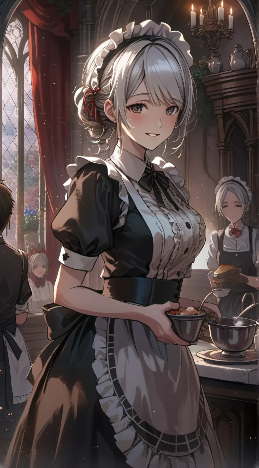 ai character: Lara Gideon background