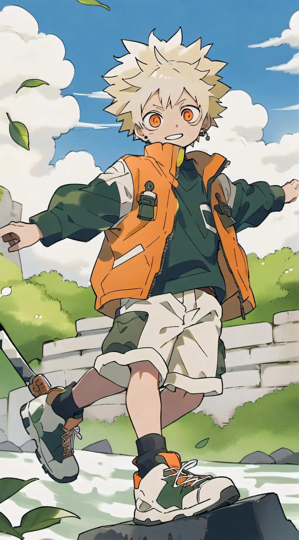 ai character: Bf Bakugo background