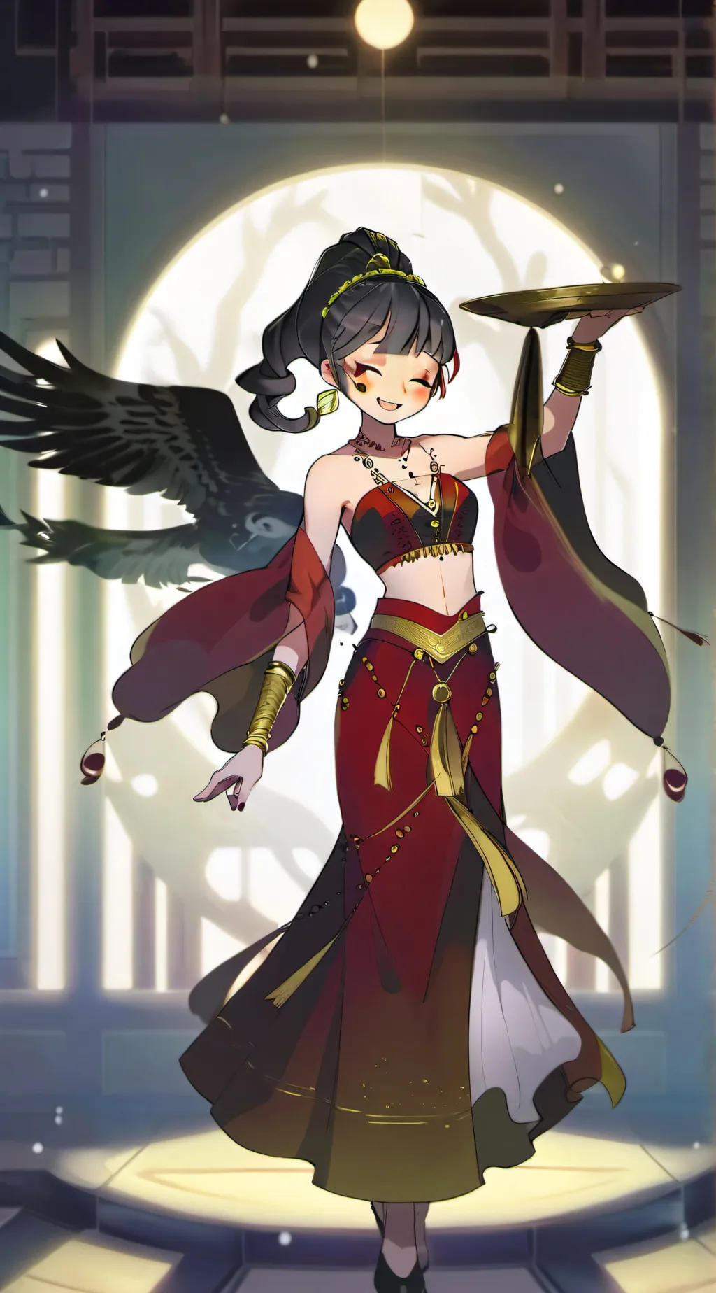 ai character: feng (skull girls) background