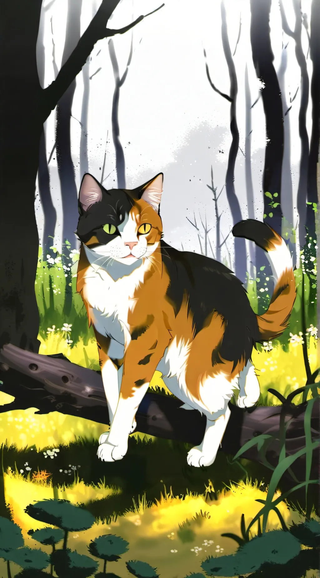 ai character: Wcue  background