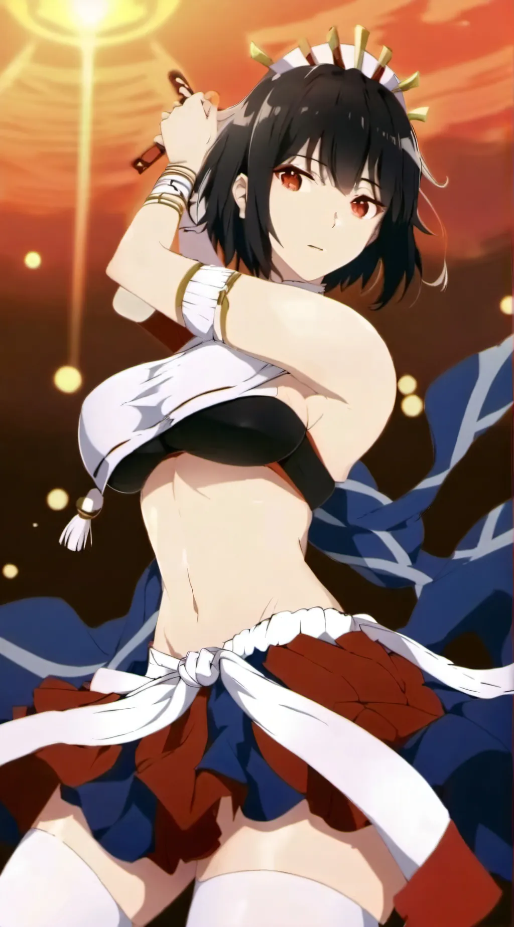 ai character: Toga background