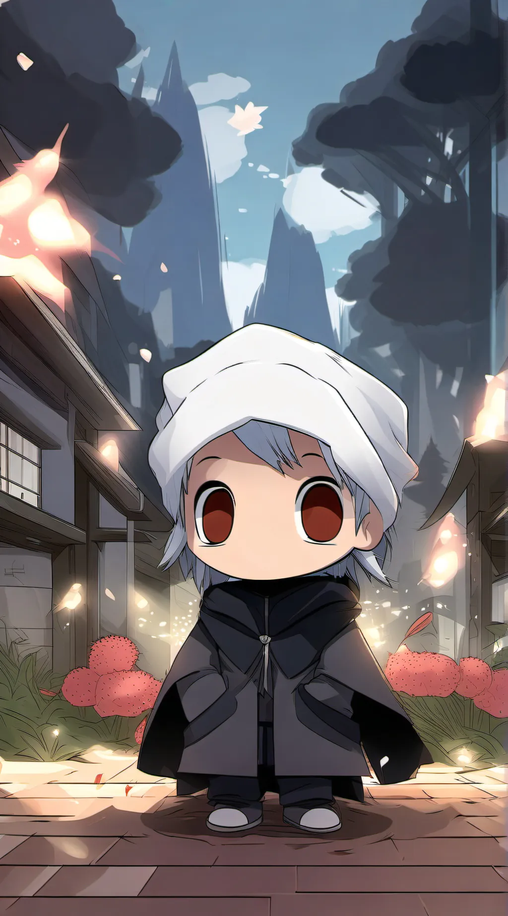 ai character: hollow Knight  background