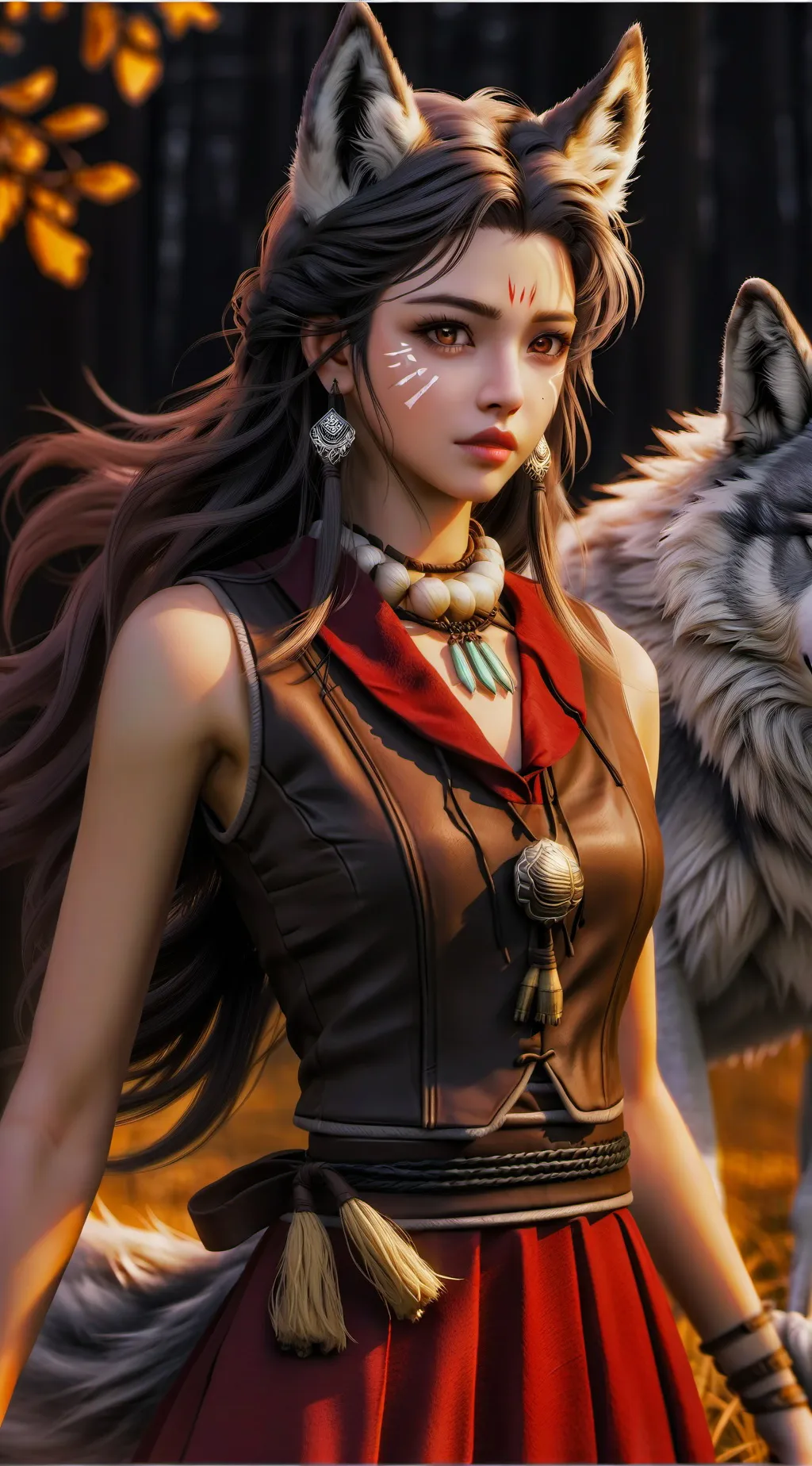 ai character: Rhea  background