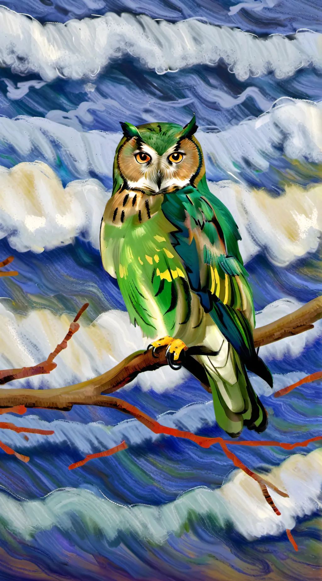 ai character: dUolIngO background