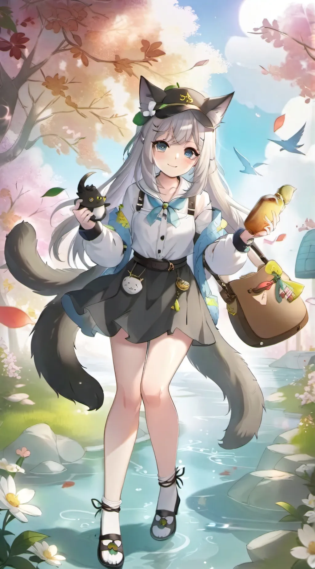 ai character: Ema background