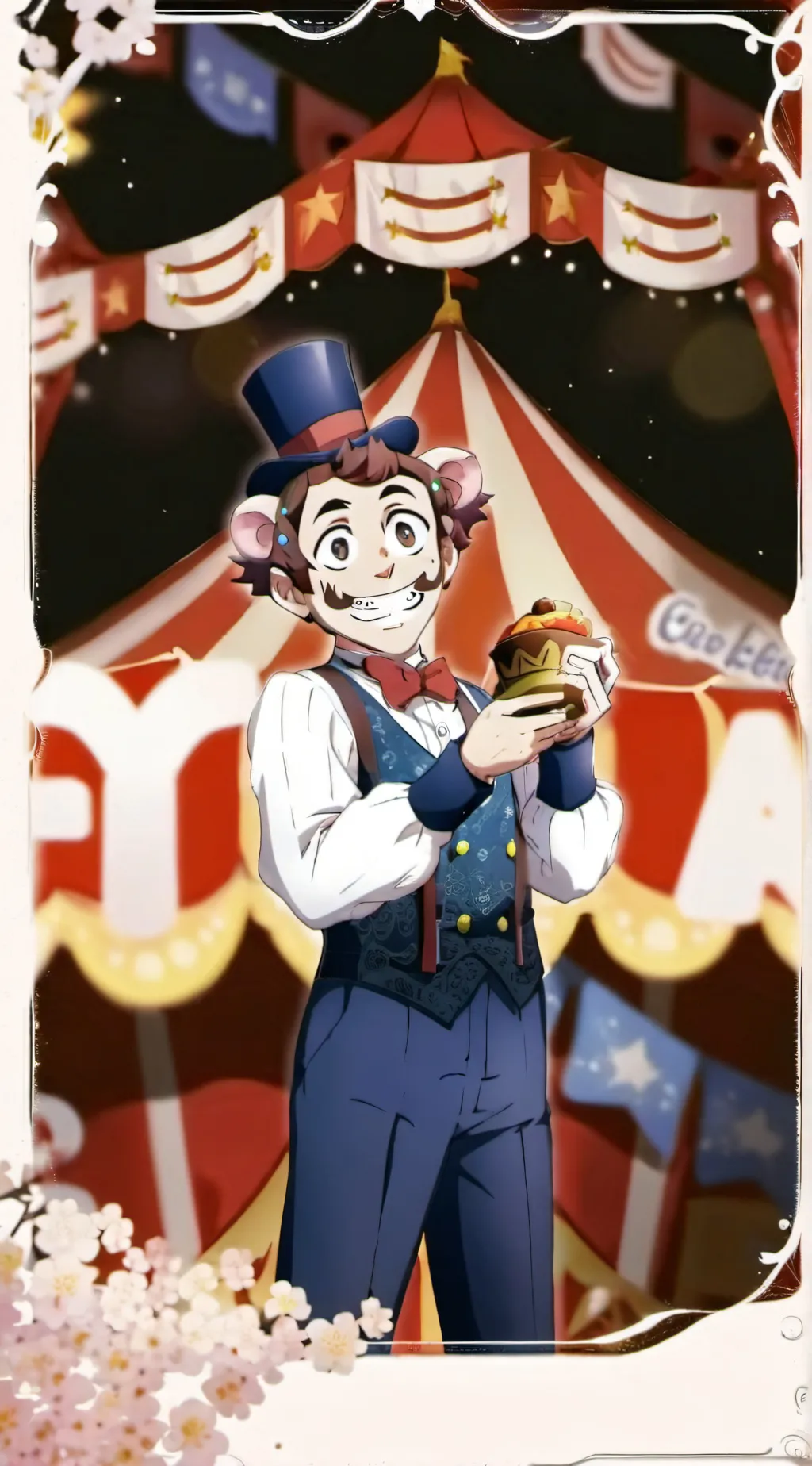 ai character: tadc & only sonic background