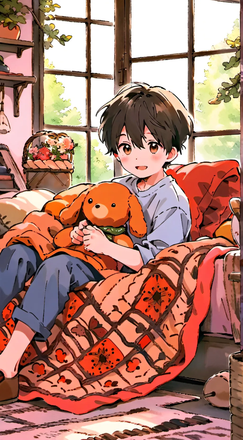 ai character: Caden background