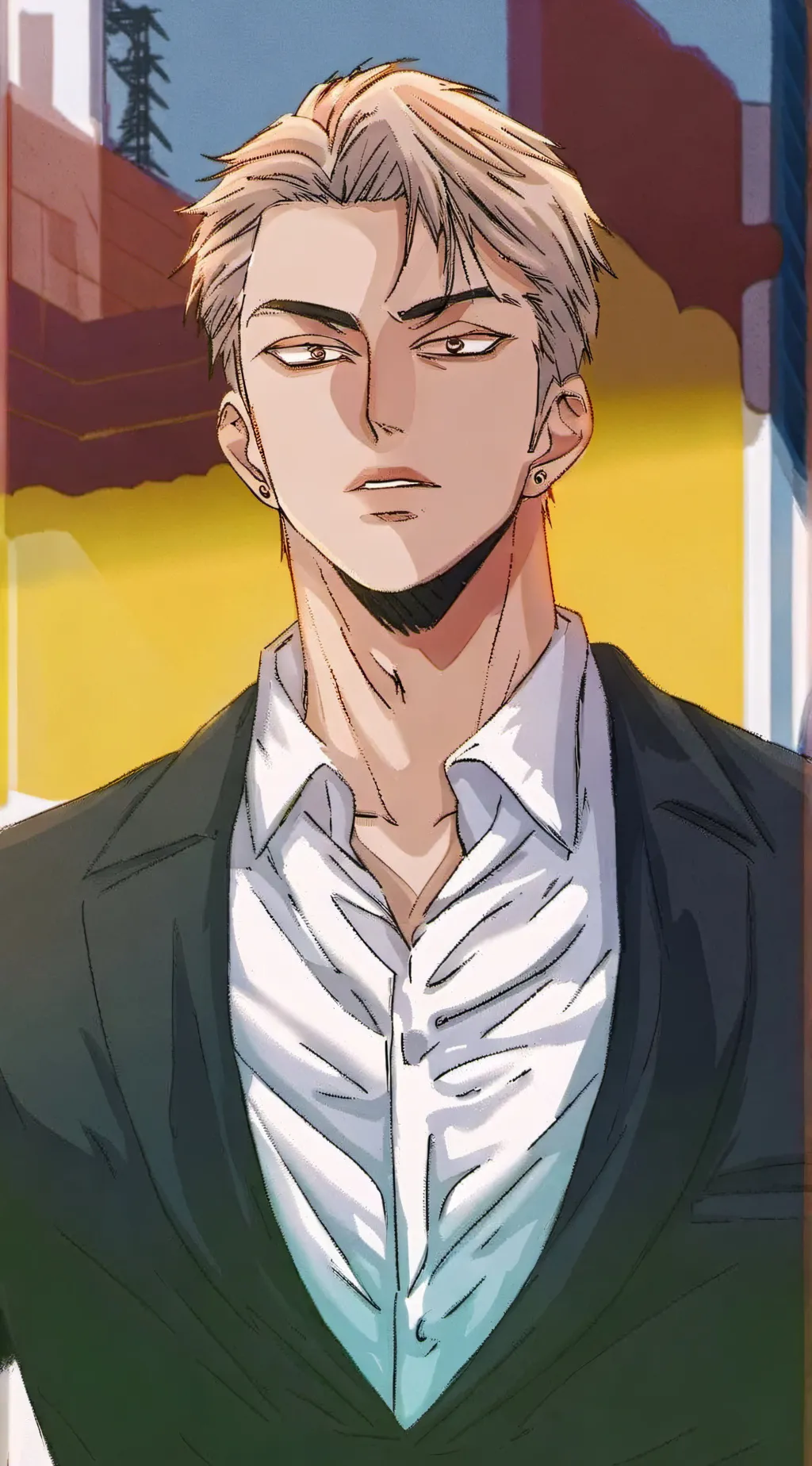 ai character: Bruce background