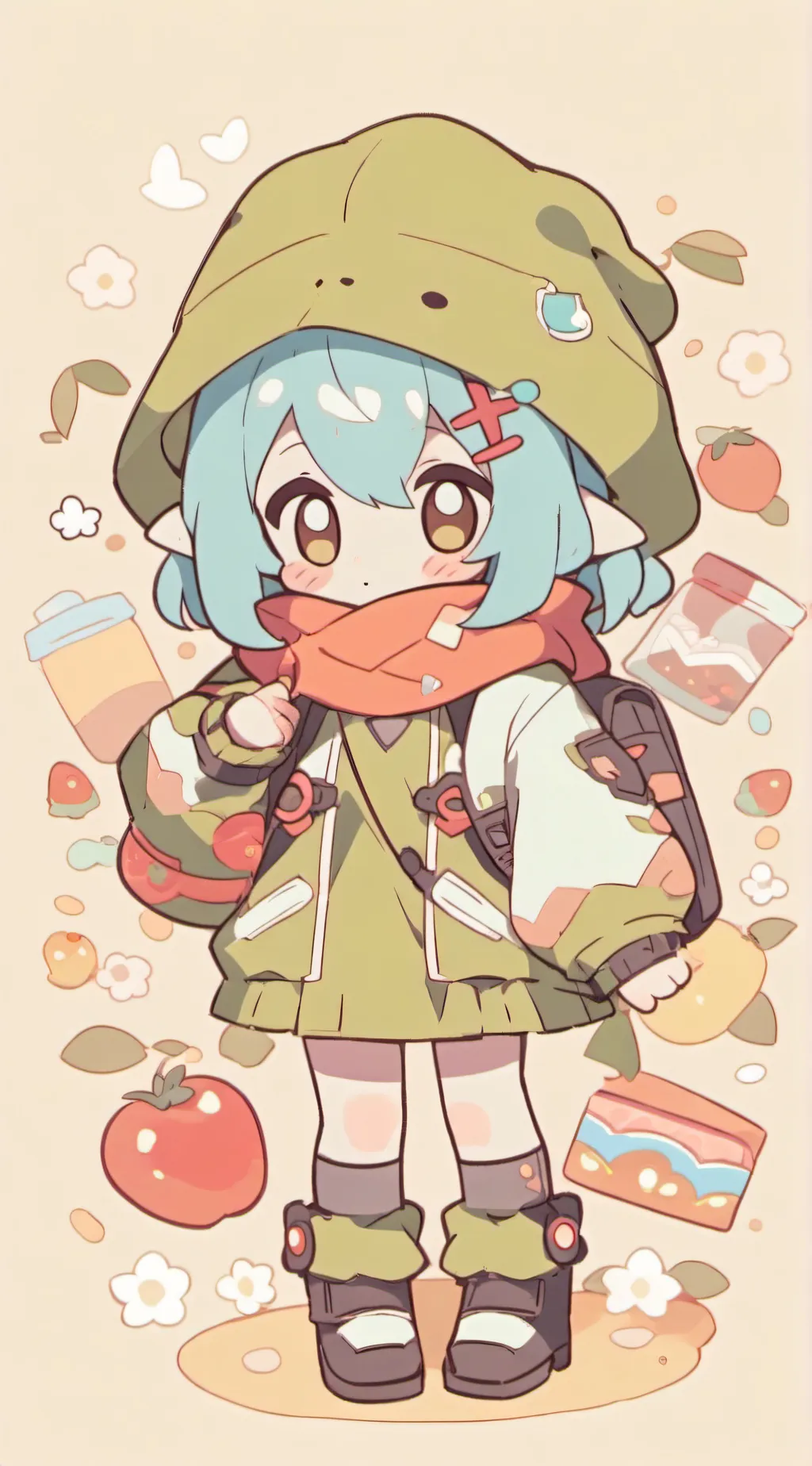 ai character: river background