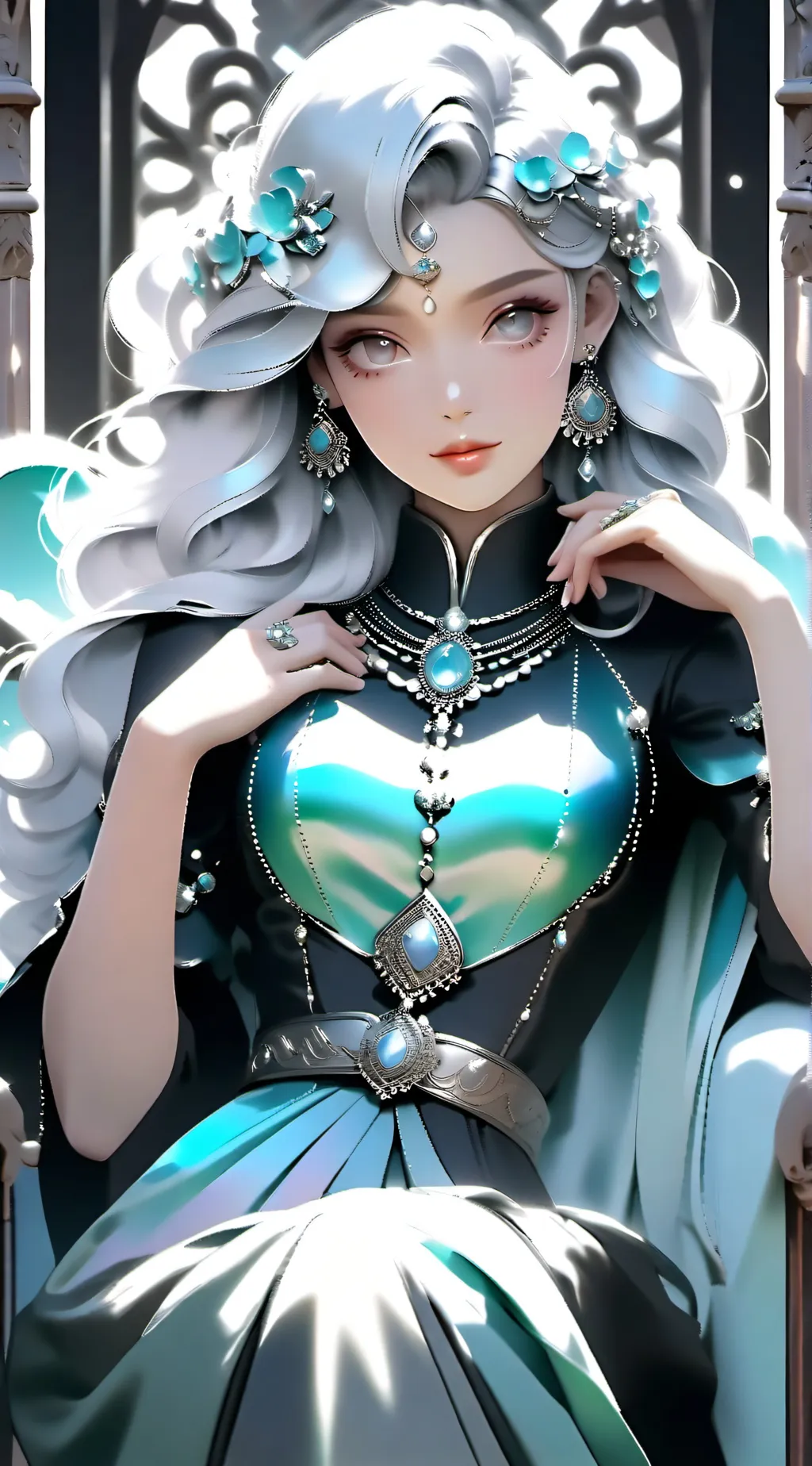 ai character: sarah background