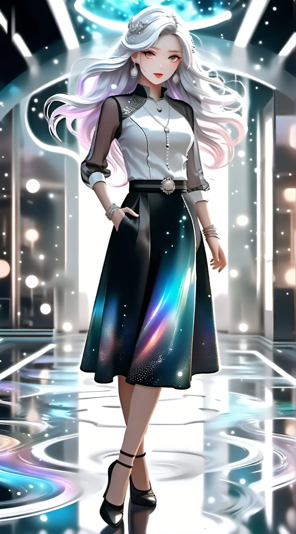 ai character: amelia background