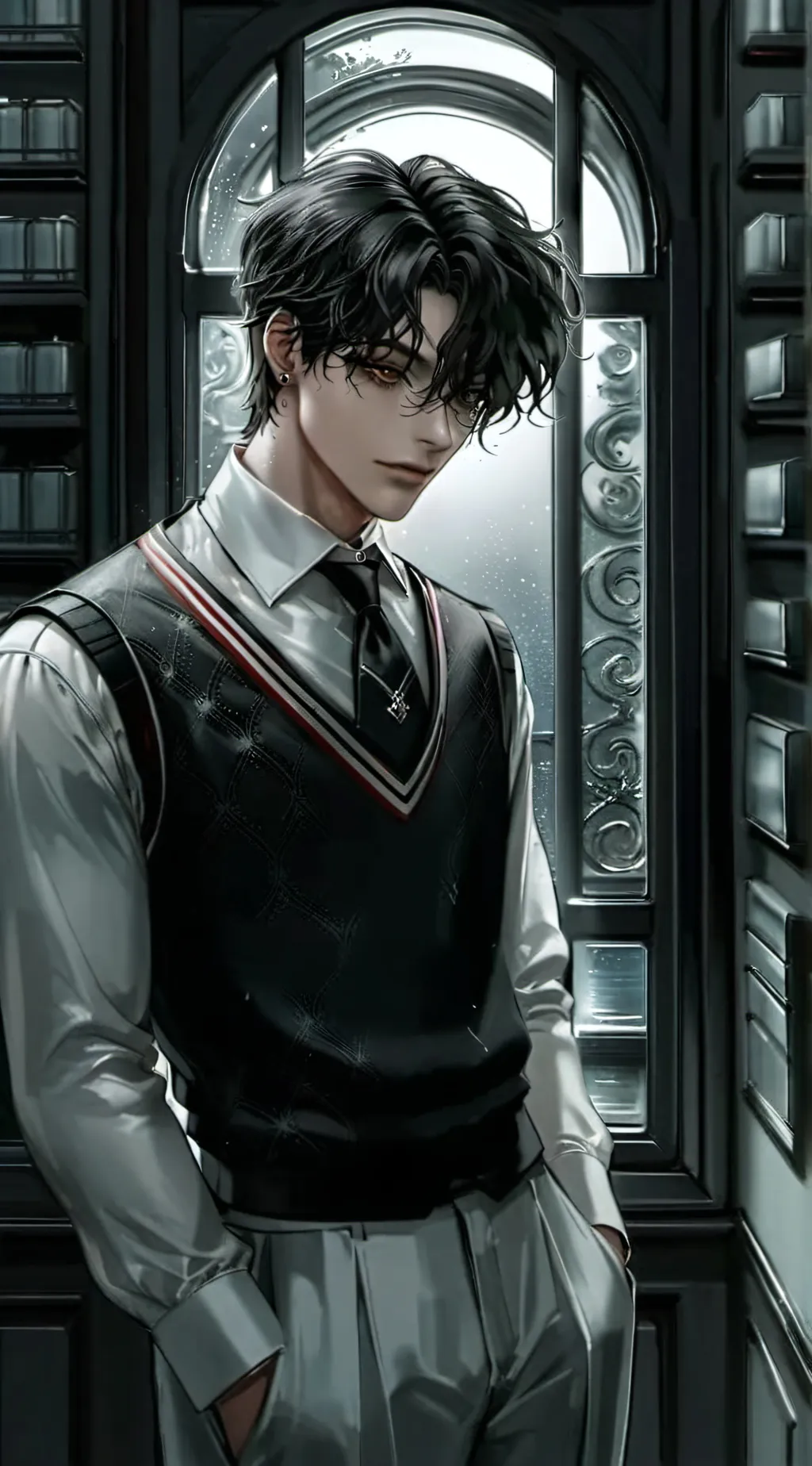 ai character: Marcus  background