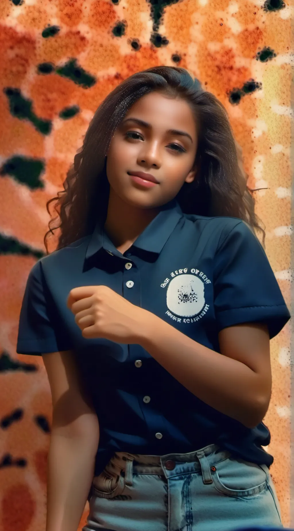 ai character: izzy background