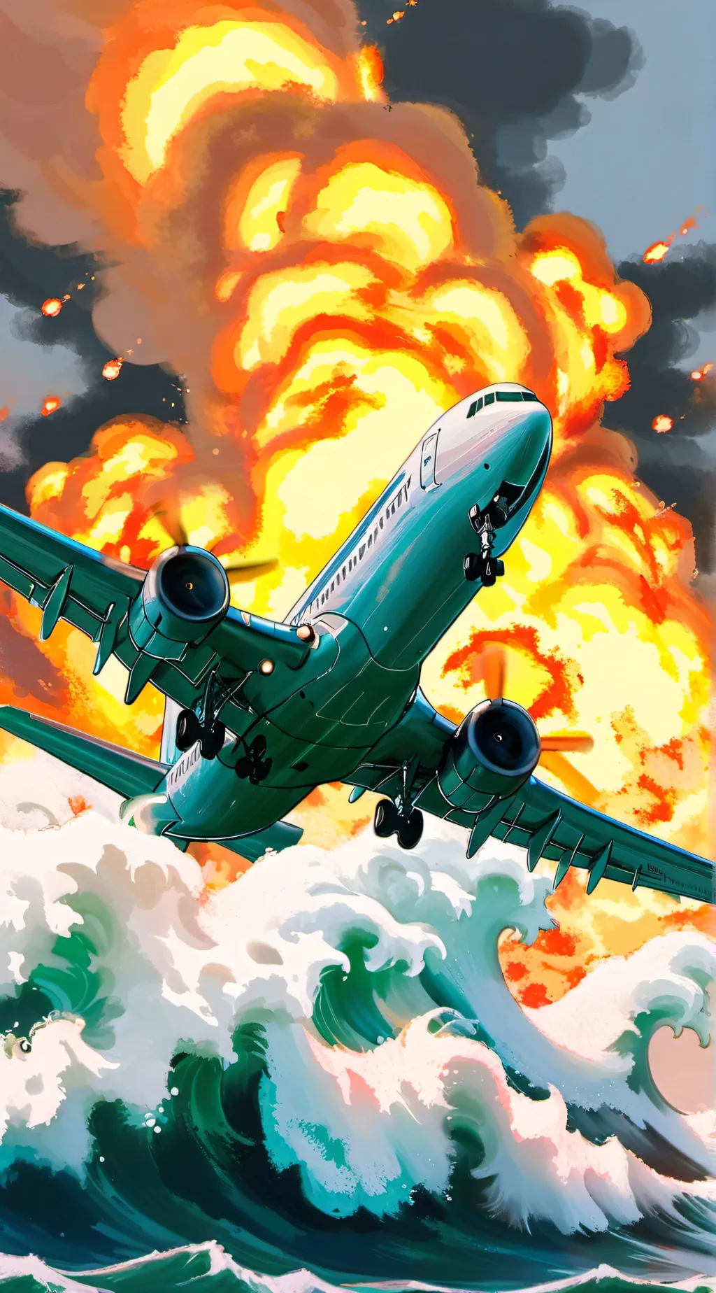 ai character: the crash background