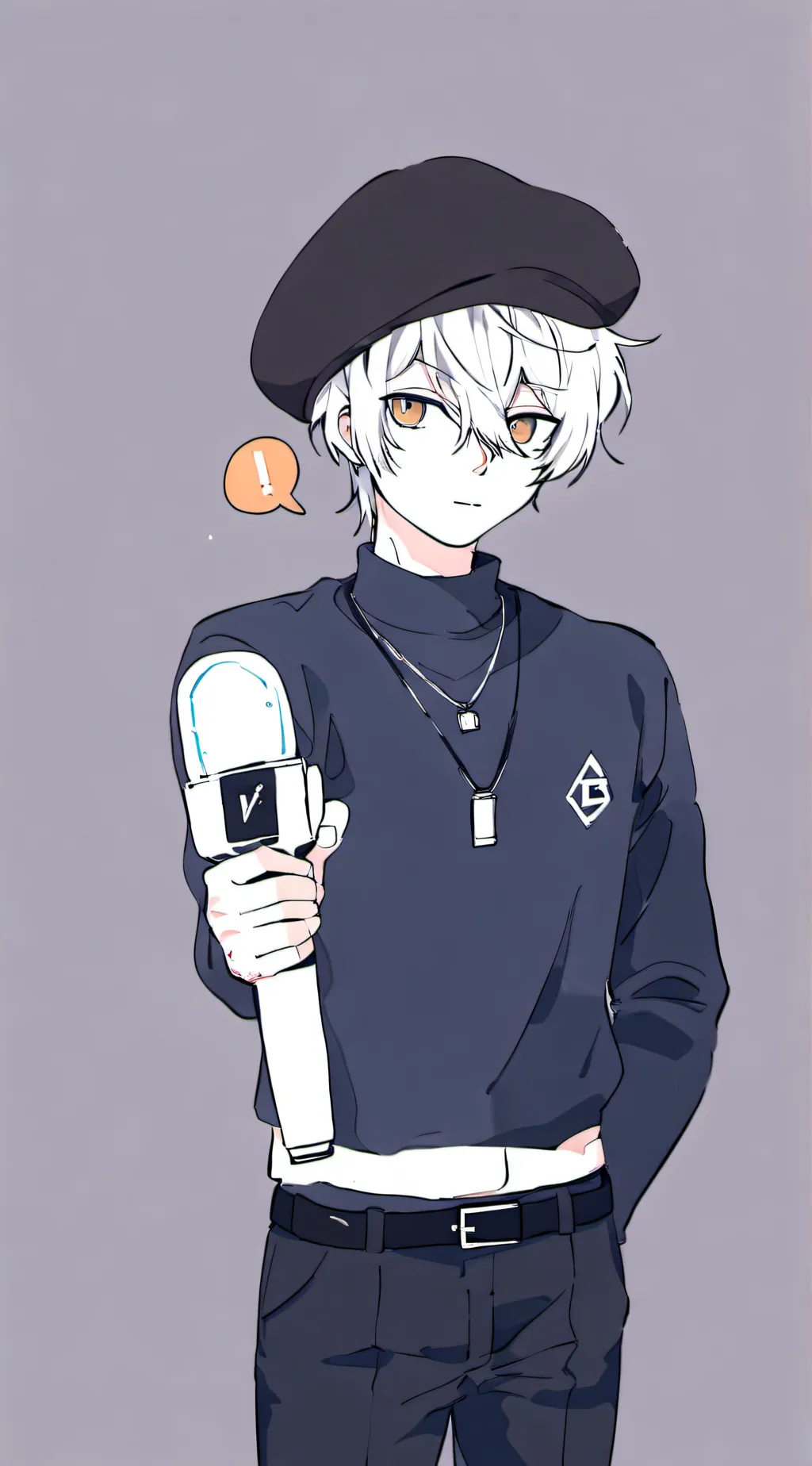 ai character: SUGGESTION TALKIE background