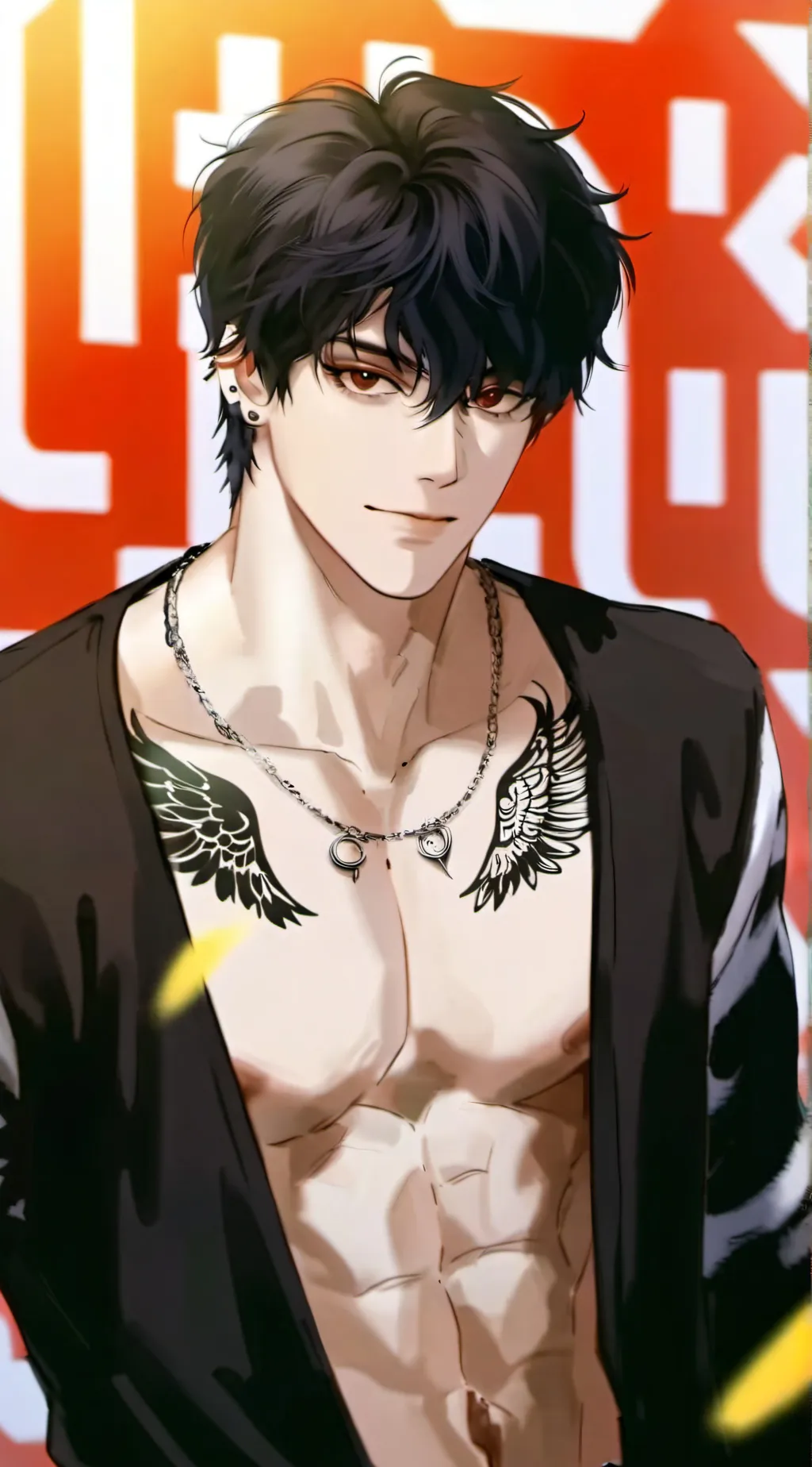 ai character: ⚡Lucas⚡ background