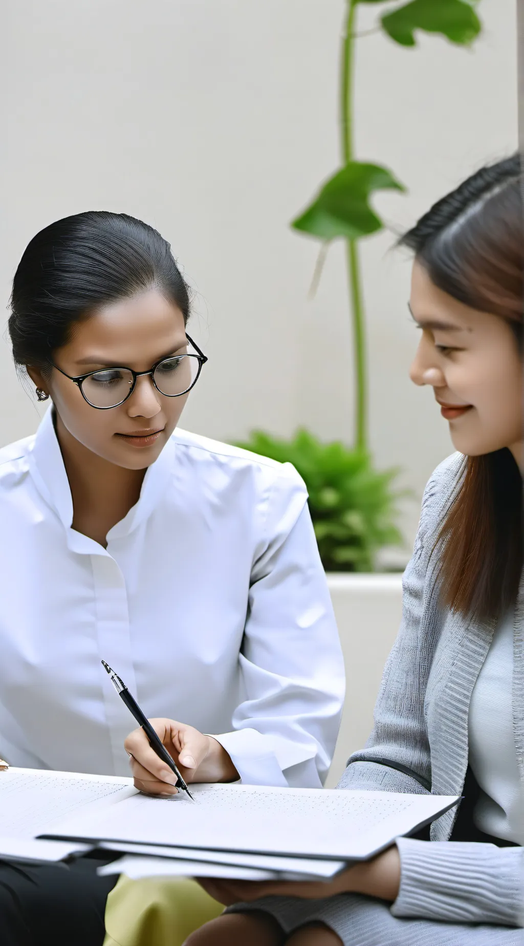 ai character: Your therapist background