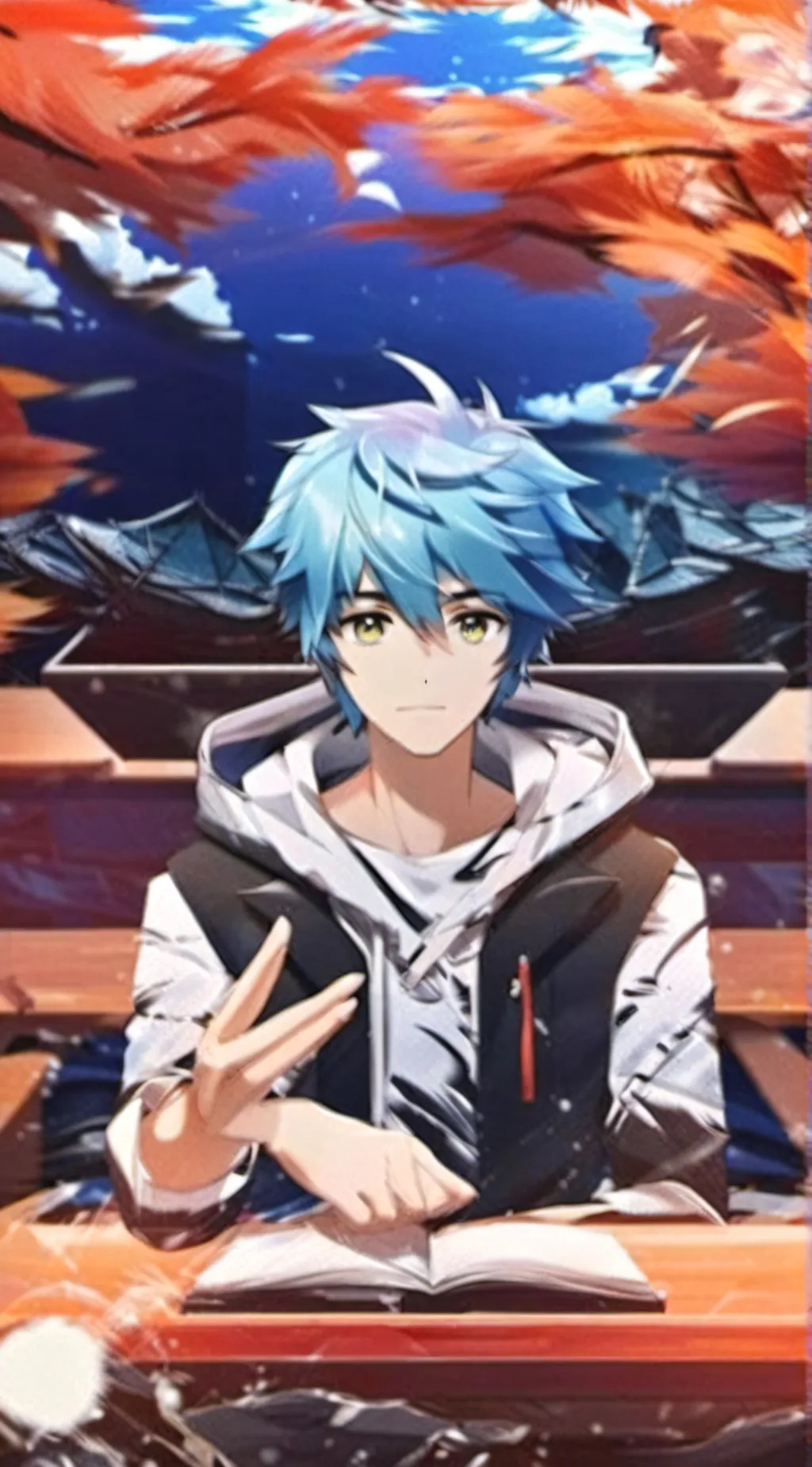 ai character: Zicky background