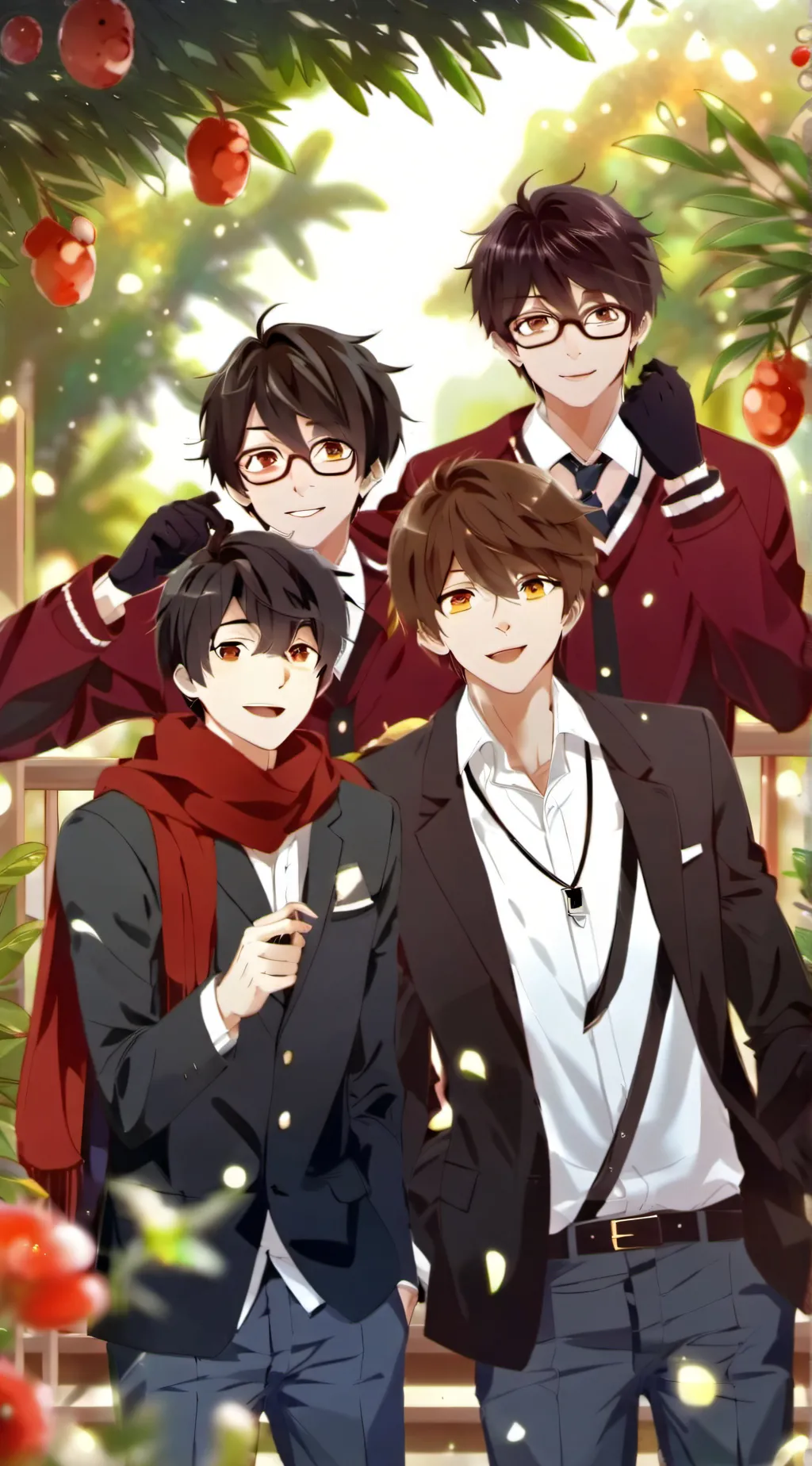 ai character: All Boys School! background