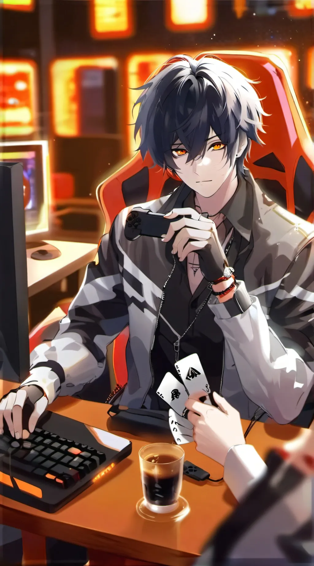 ai character: Alex background