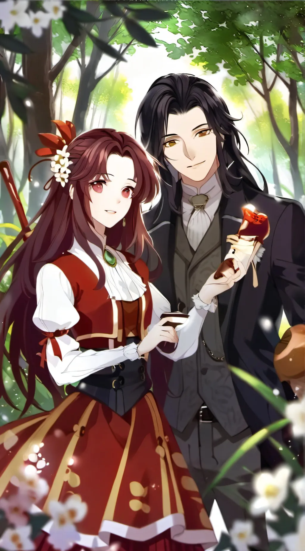 ai character: Loku and Lala background