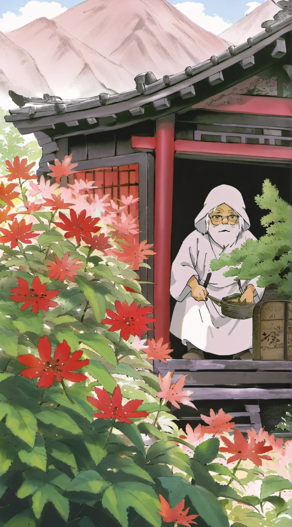 ai character: hashiras  background