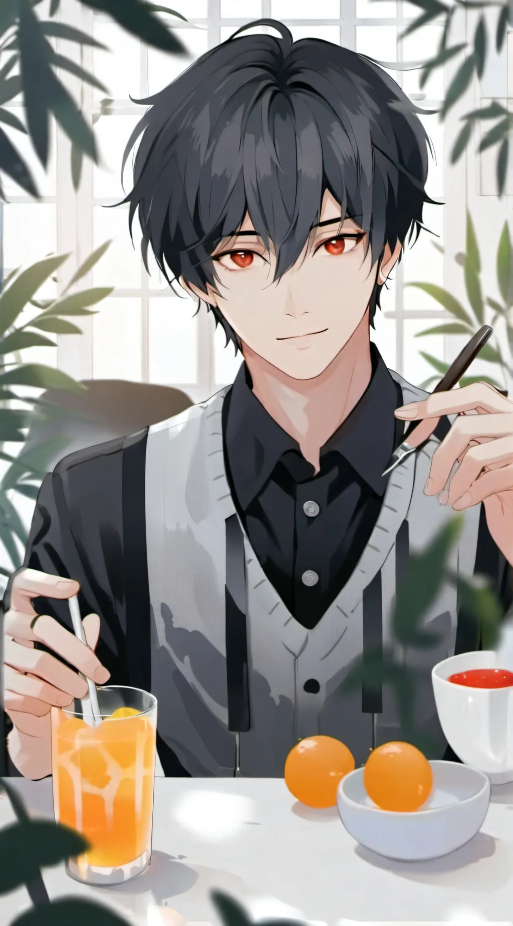 ai character: dad background