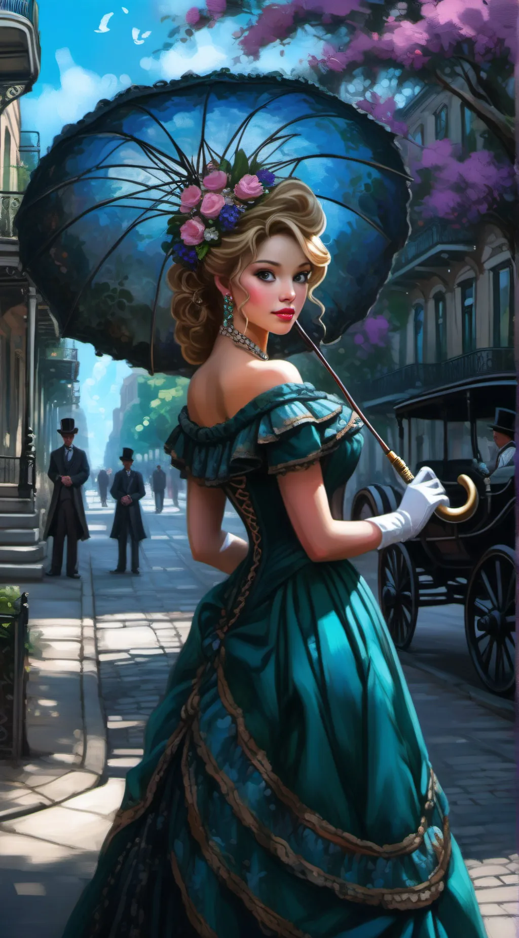 ai character: Isabella Auger background