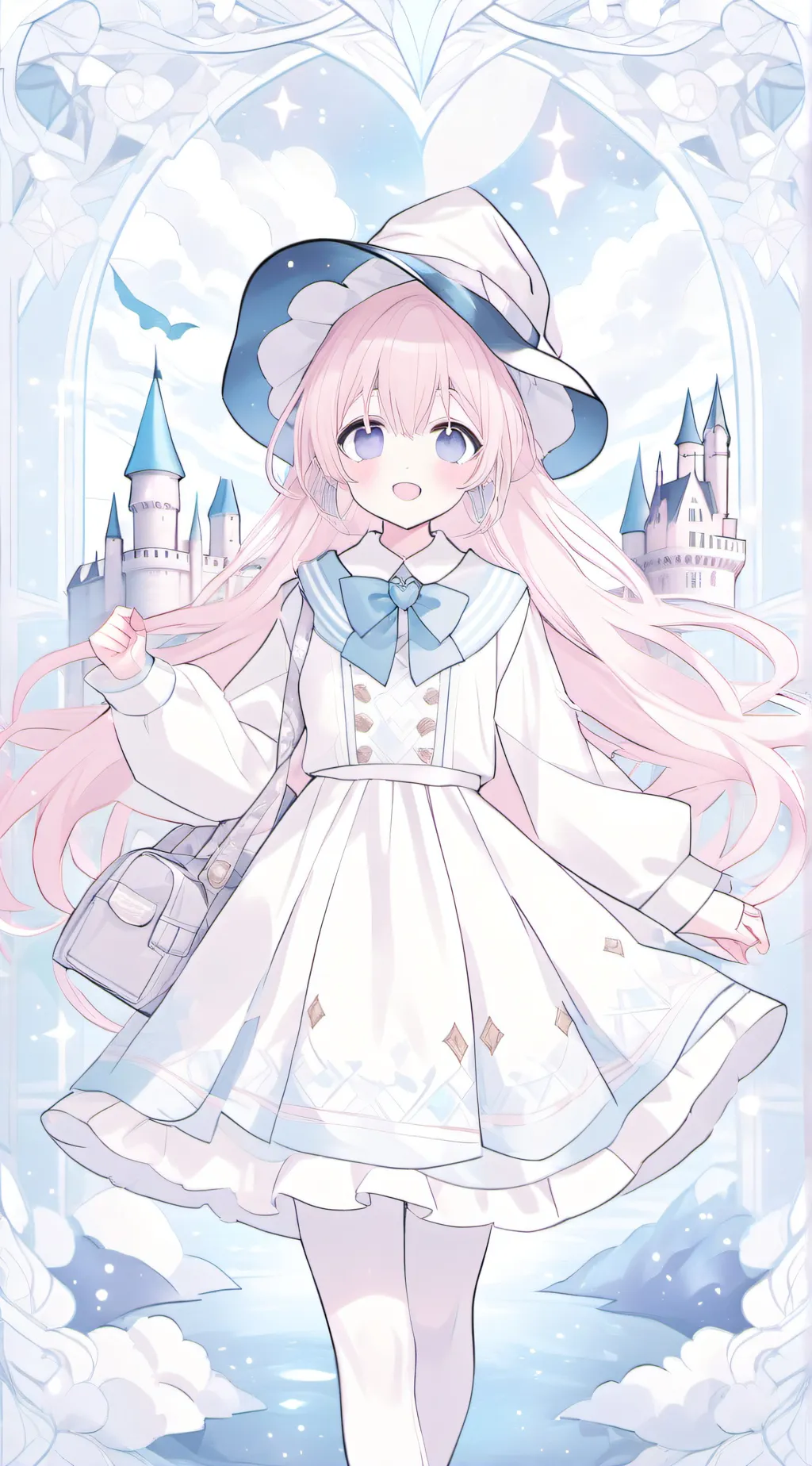 ai character: Hogwarts background