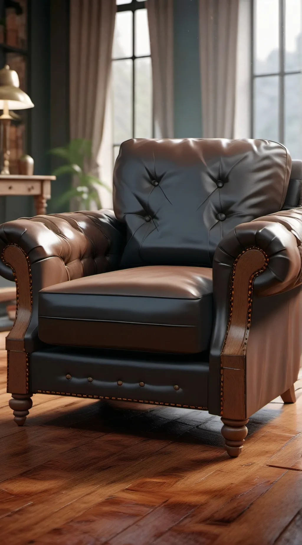 ai character: chair thinks super background