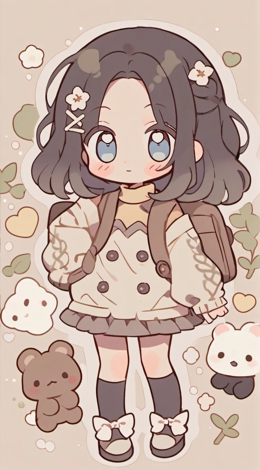 ai character: Sistah background