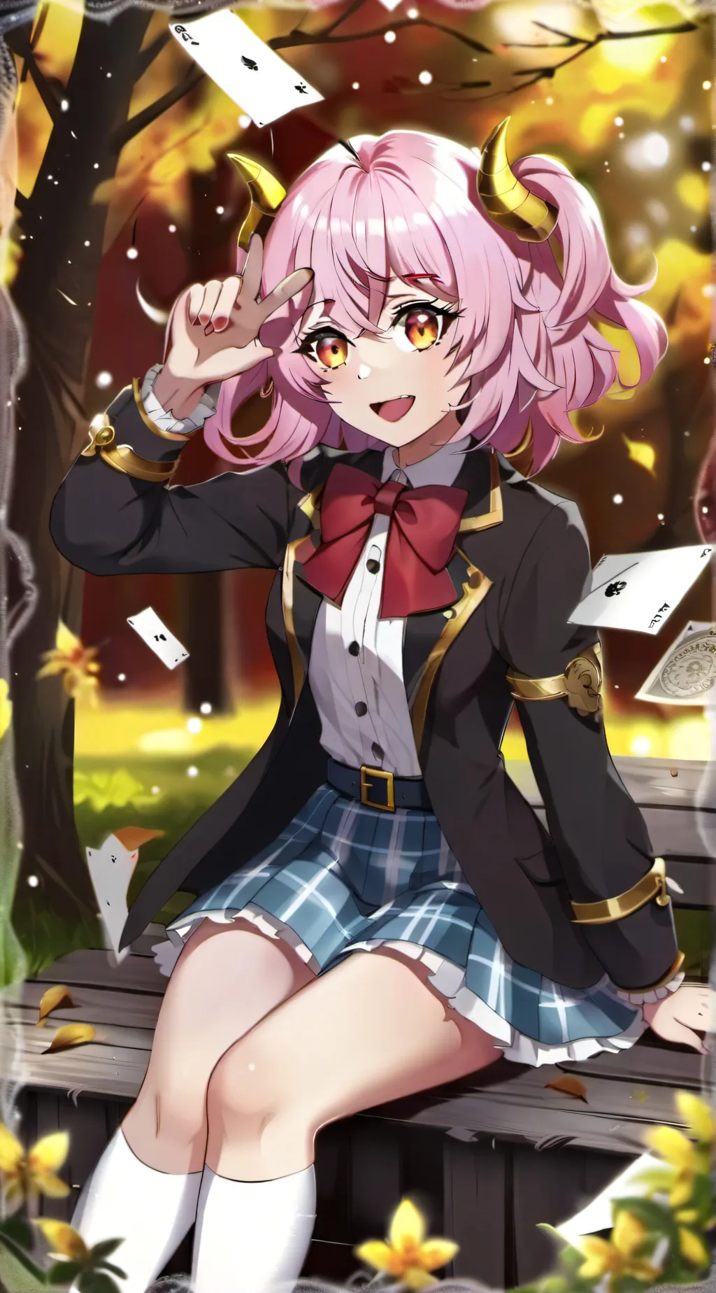 ai character: MINA background