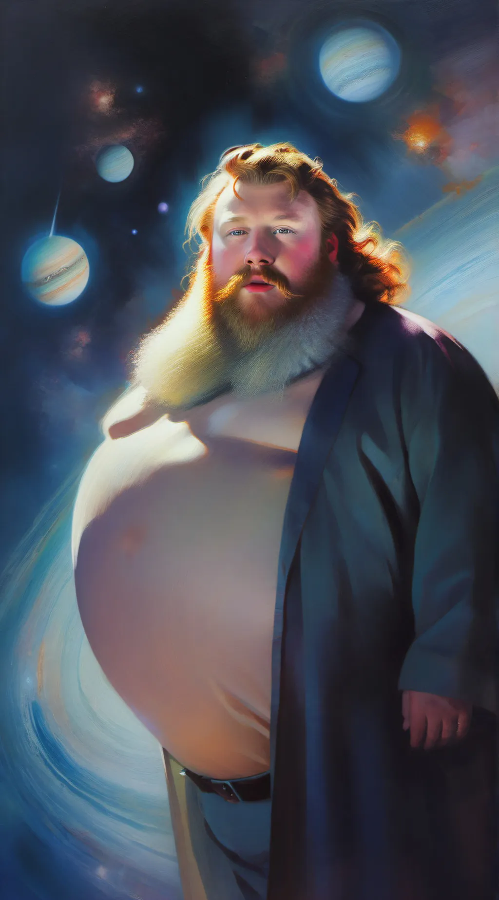 ai character: CaseOh background