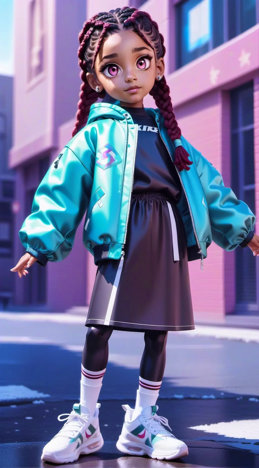 ai character: Kiana background